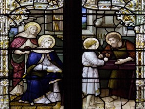 성가정과 성녀 안나_photo by Lawrence OP_in the Basilica of Downside Abbey in Somerset_England UK.jpg